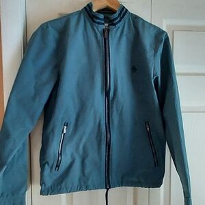 Original Penguin Munsingwear Windbreaker Lightweight Jacket Blue Zip Small